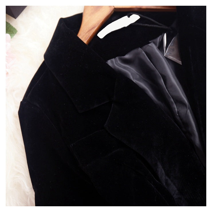 Double-breasted tube top jumpsuit in black, featuring a fitted bodice and wide-leg pants, from M Chic Boutique.