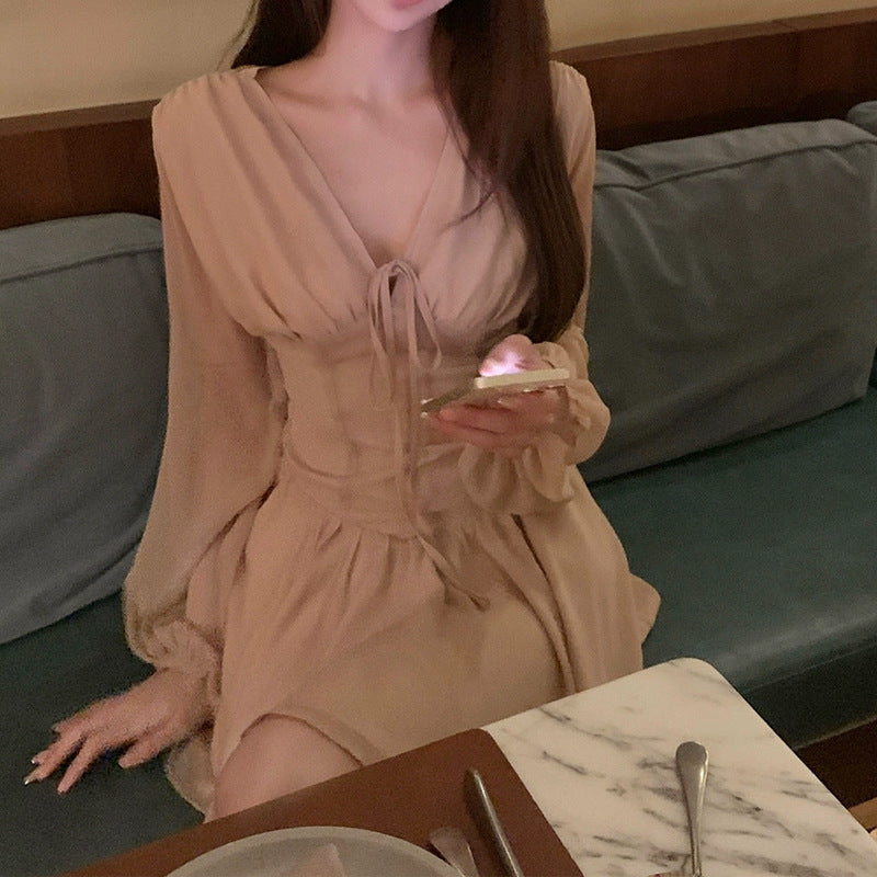 V-neck Dress Women