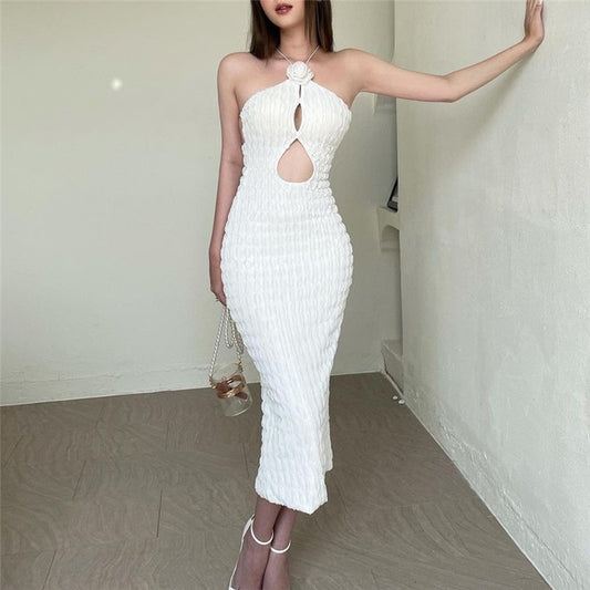 Jacquard Knitted Dress