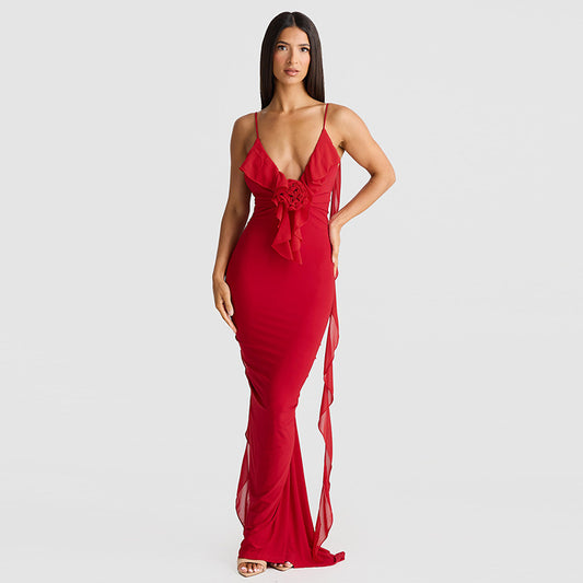Suspenders Dress Women
