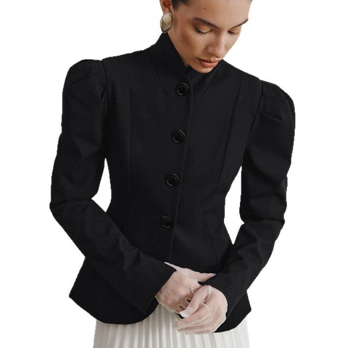 French Elegan Black Jacket