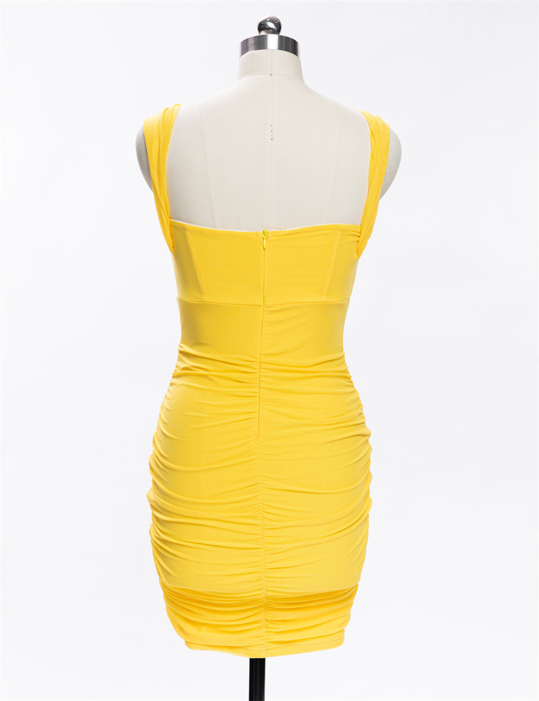 Socialite Party Solid Color Suspender Mesh Skirt