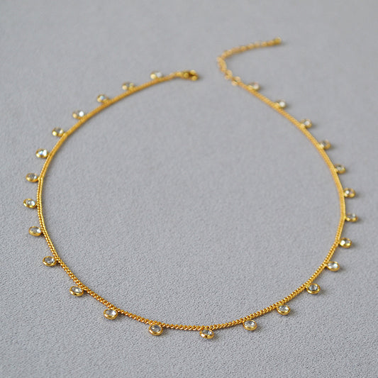 Short Necklace Collarbone