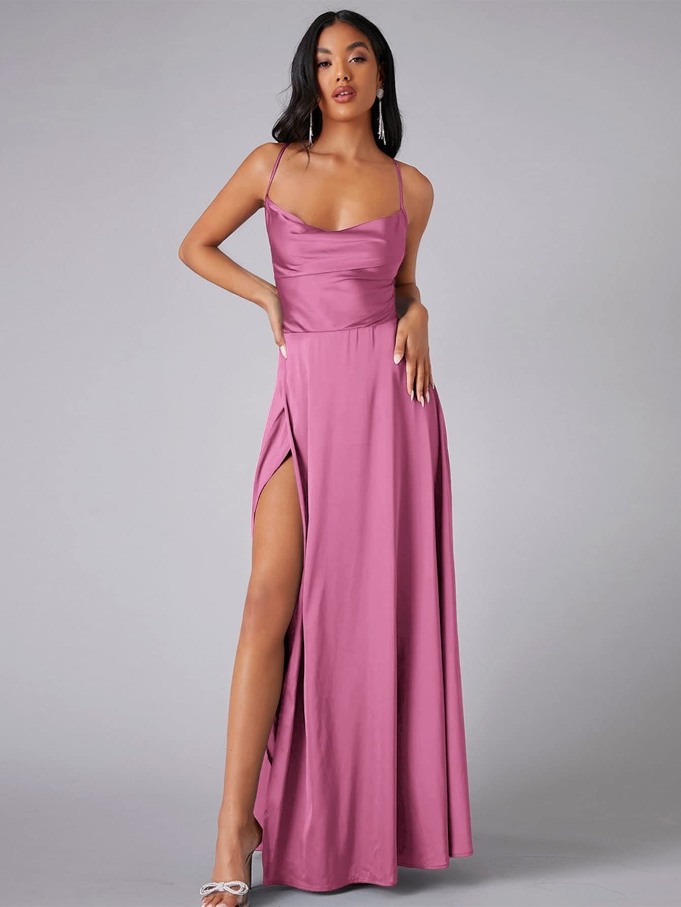 Slim Fit Backless Waist-tight Dress