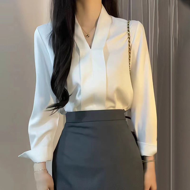 V-neck Temperament Top