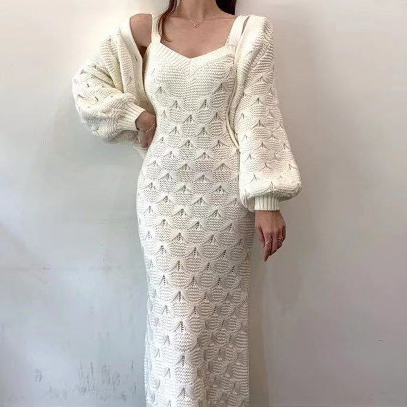 Simple Solid Color Dress