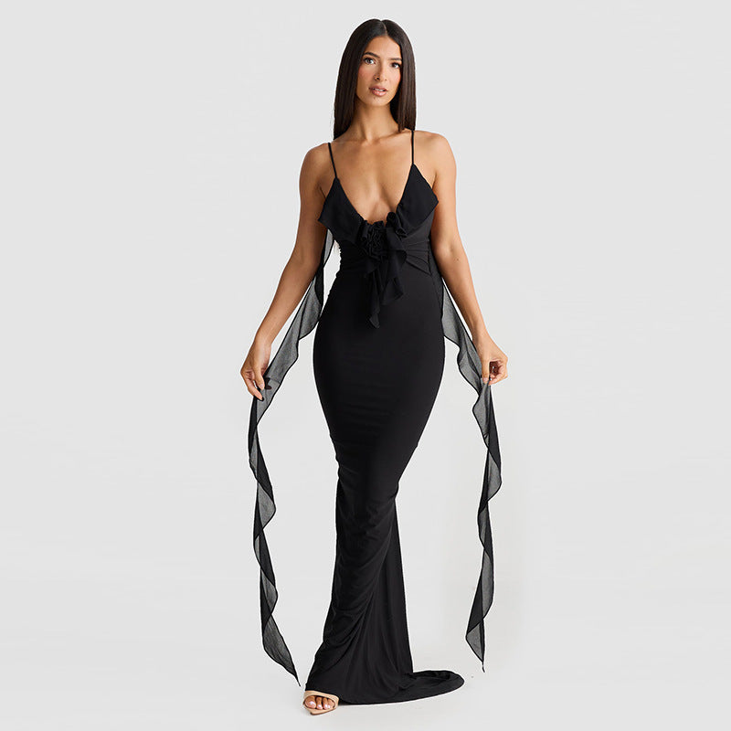 Suspenders Dress Women