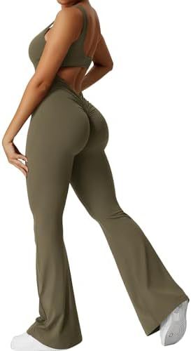 Workout Flare Jumpsuits