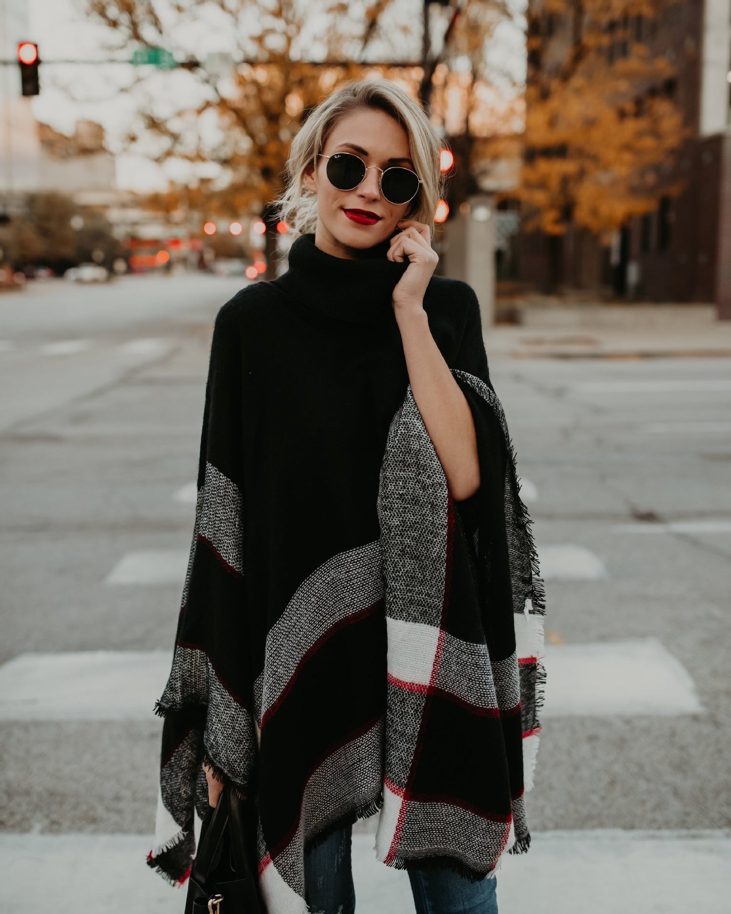 Cape sweater