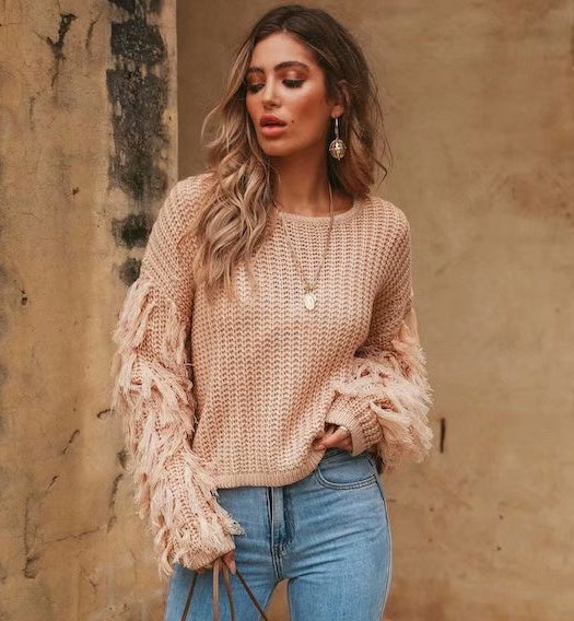 Fluffy sweater