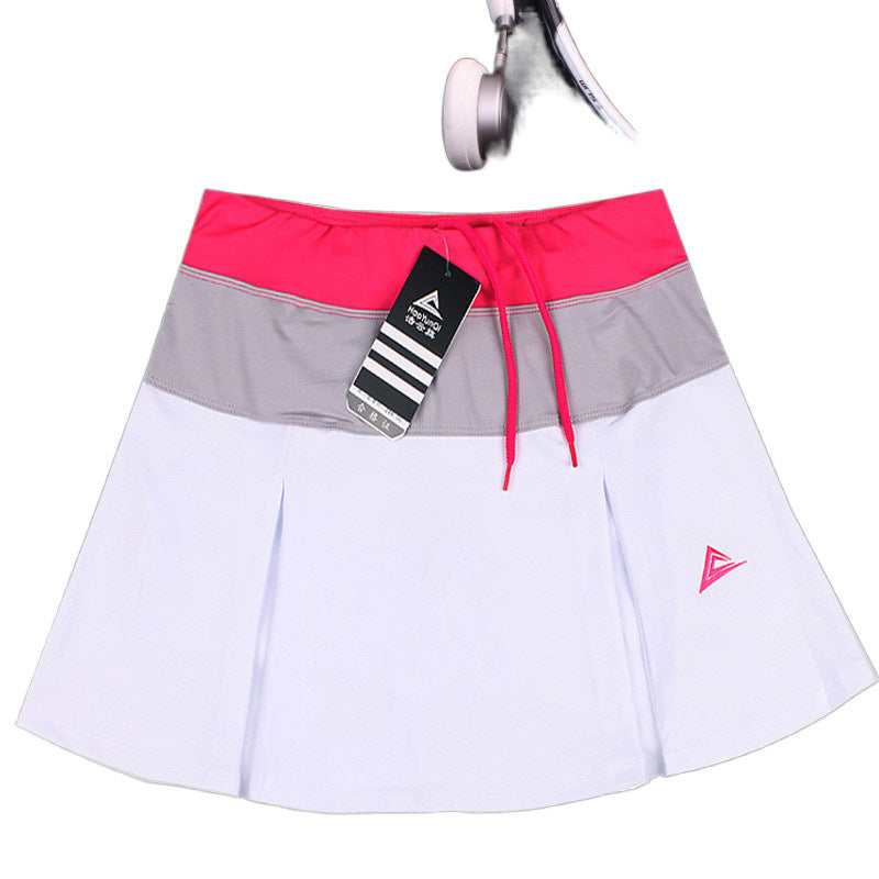M Chic Boutique quick-drying tennis skirt for activewear, lightweight fabric with a comfortable fit and sporty design