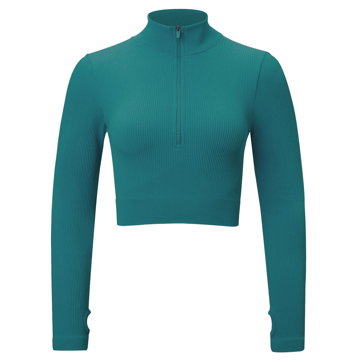 Seamless sports suit accessory by M Chic Boutique, shown in a close-up image highlighting the smooth, stretchy fabric and fit.