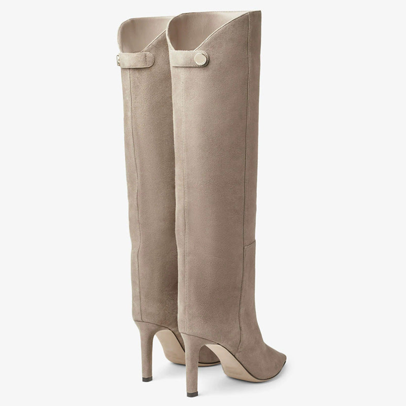 Simple European Straight Boots