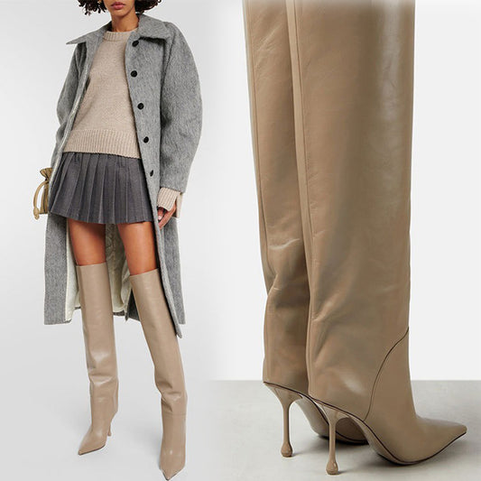 Plus Size Straight Boots