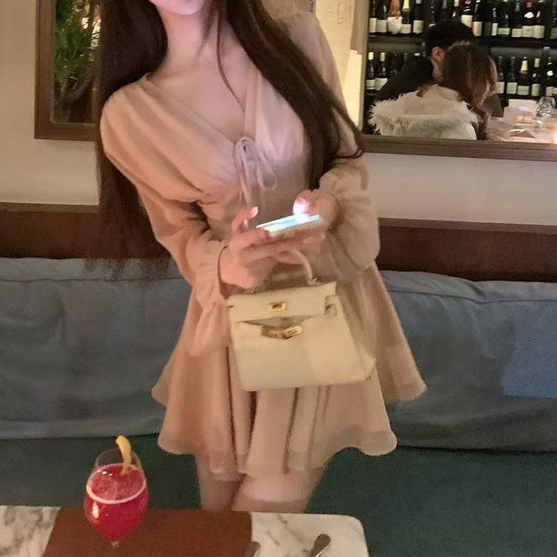 V-neck Dress Women