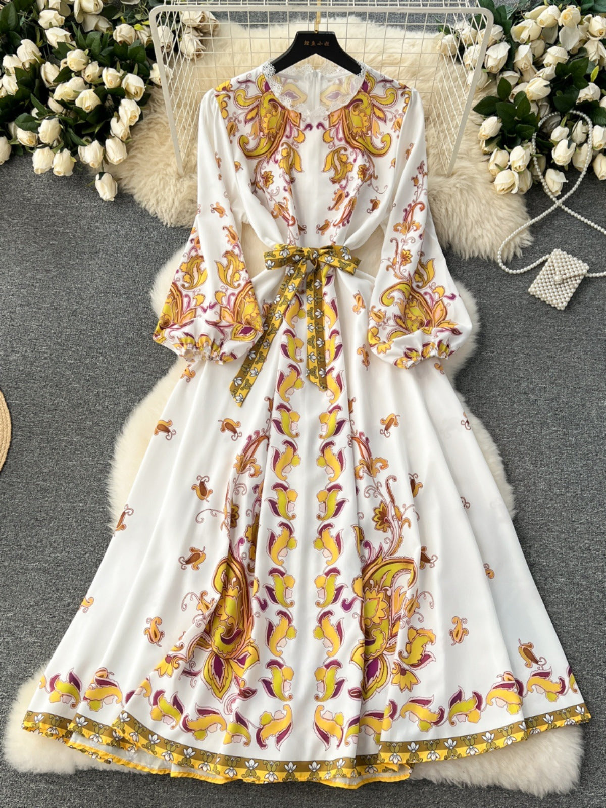 Vintage Court Style Dress