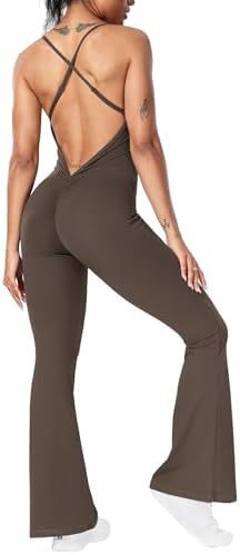 Workout Flare Jumpsuits