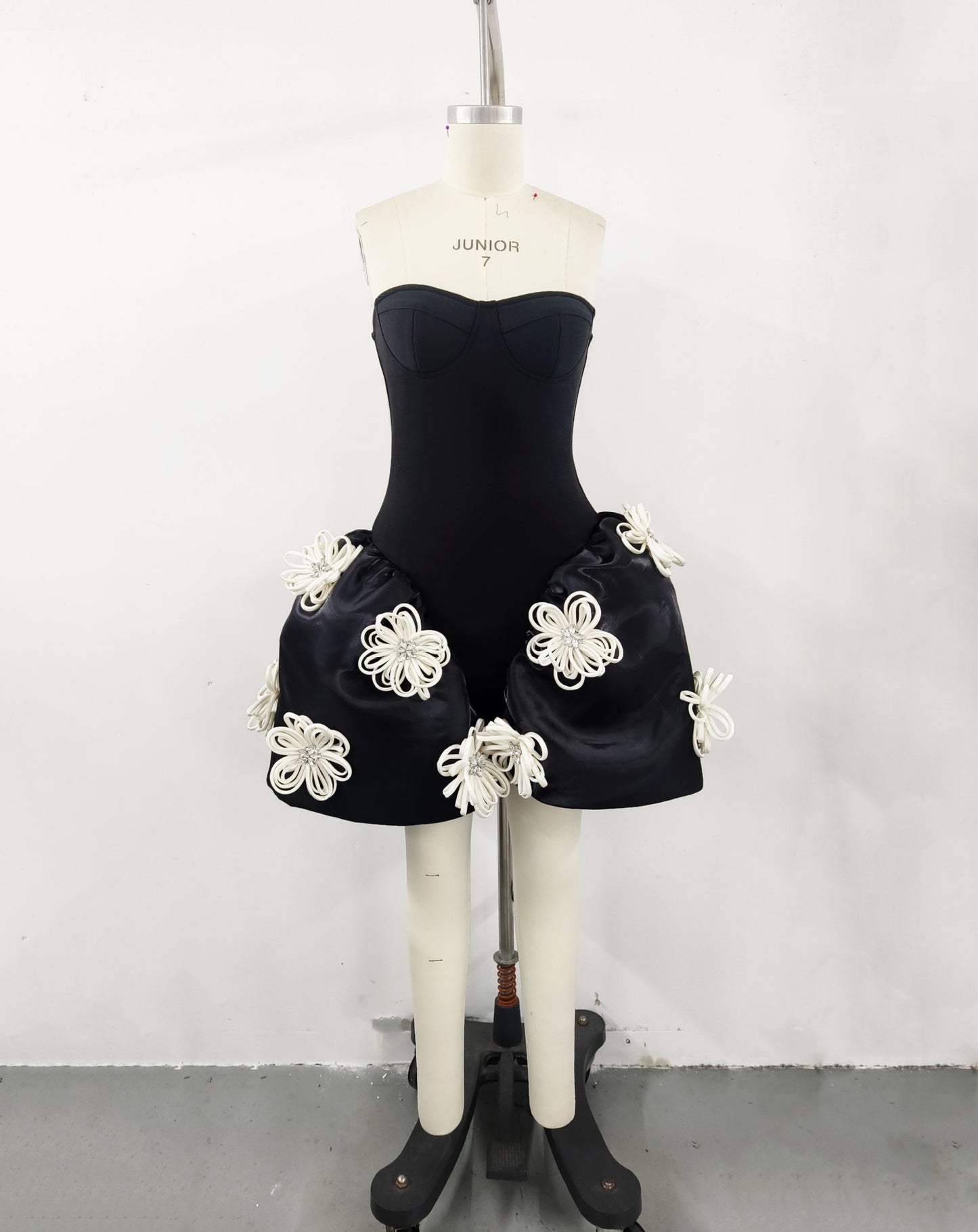 Tube Top PettiskirtFlower Bandage One-piece Dress