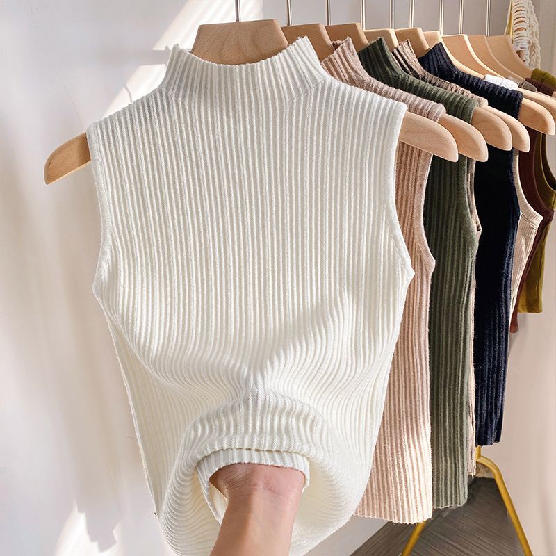 Turtleneck Knitted Top