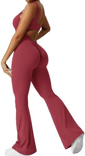 Workout Flare Jumpsuits