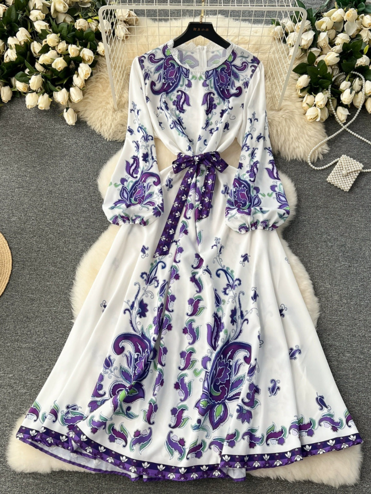 Vintage Court Style Dress