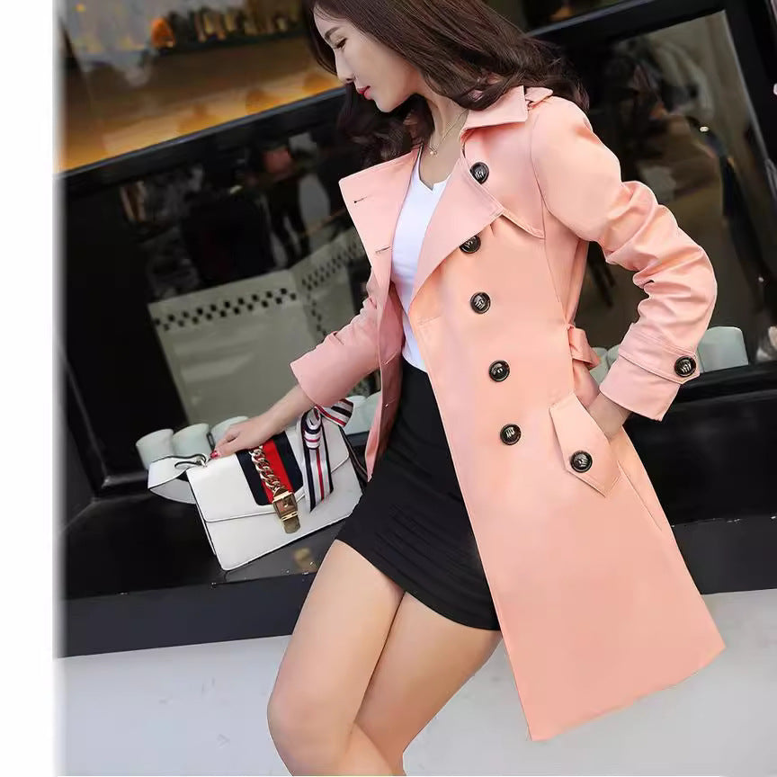 Fashion Mid-length Coat