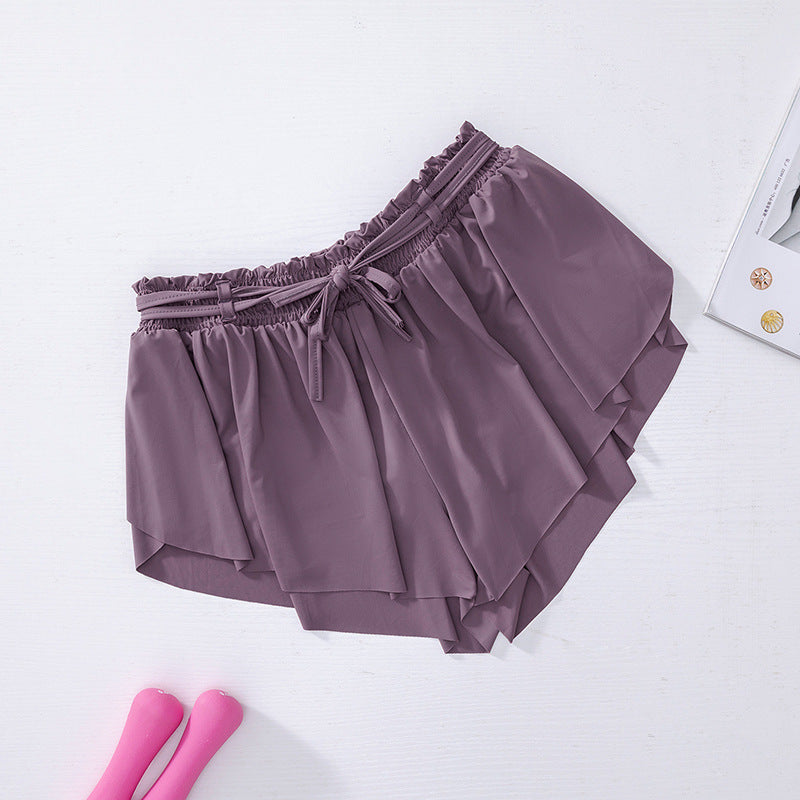 Drawstring running pants