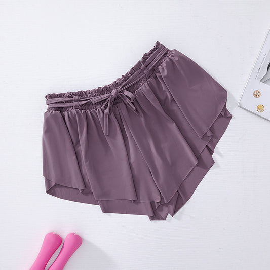 Drawstring running pants