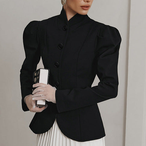 French Elegan Black Jacket