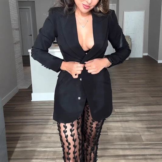 Long Sleeve Suit Two-piece