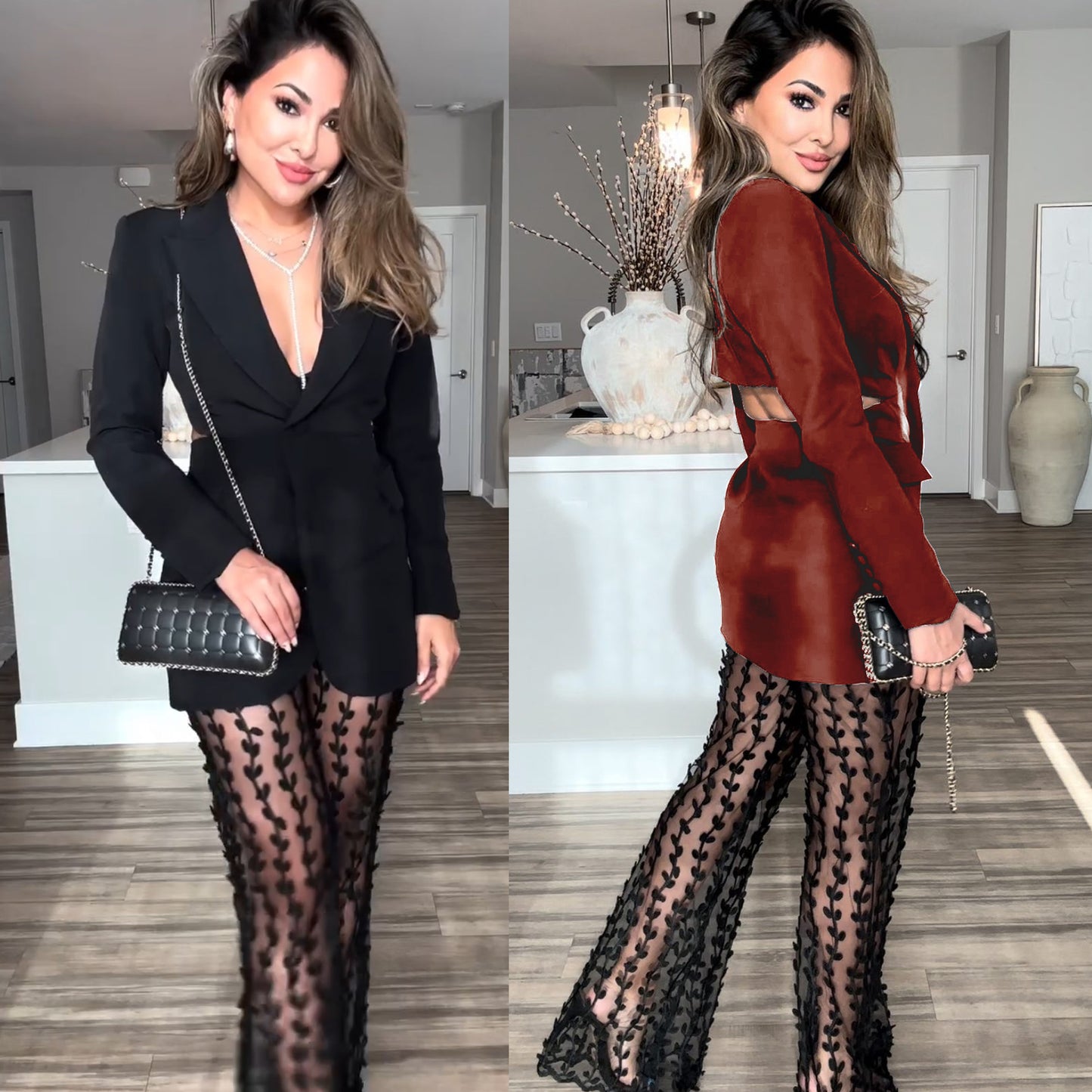 Long Sleeve Suit Two-piece