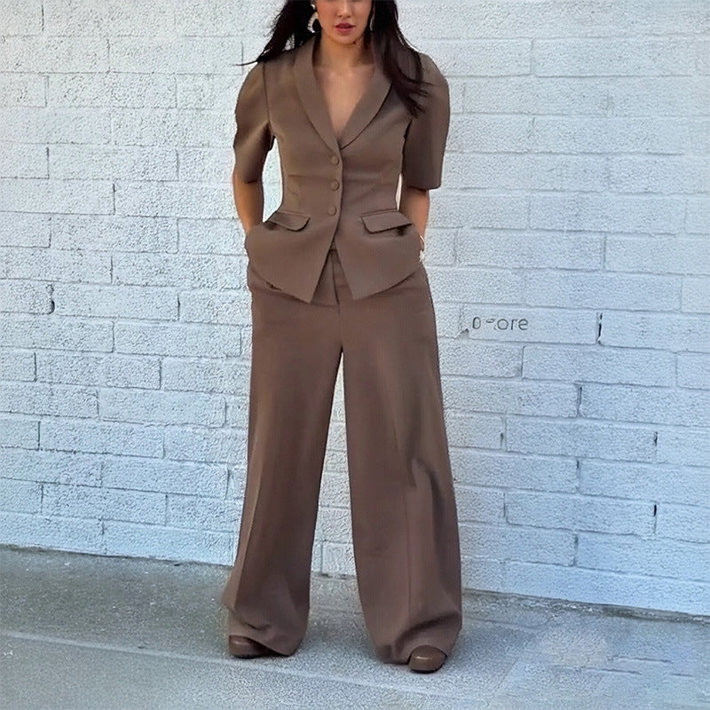 Top And Trousers Suit