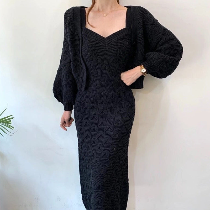 Simple Solid Color Dress