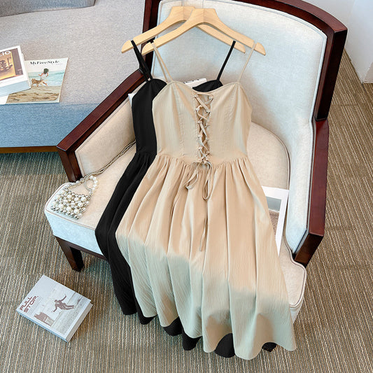 Women's Gentle Elegant-style Slimming Slip Dress