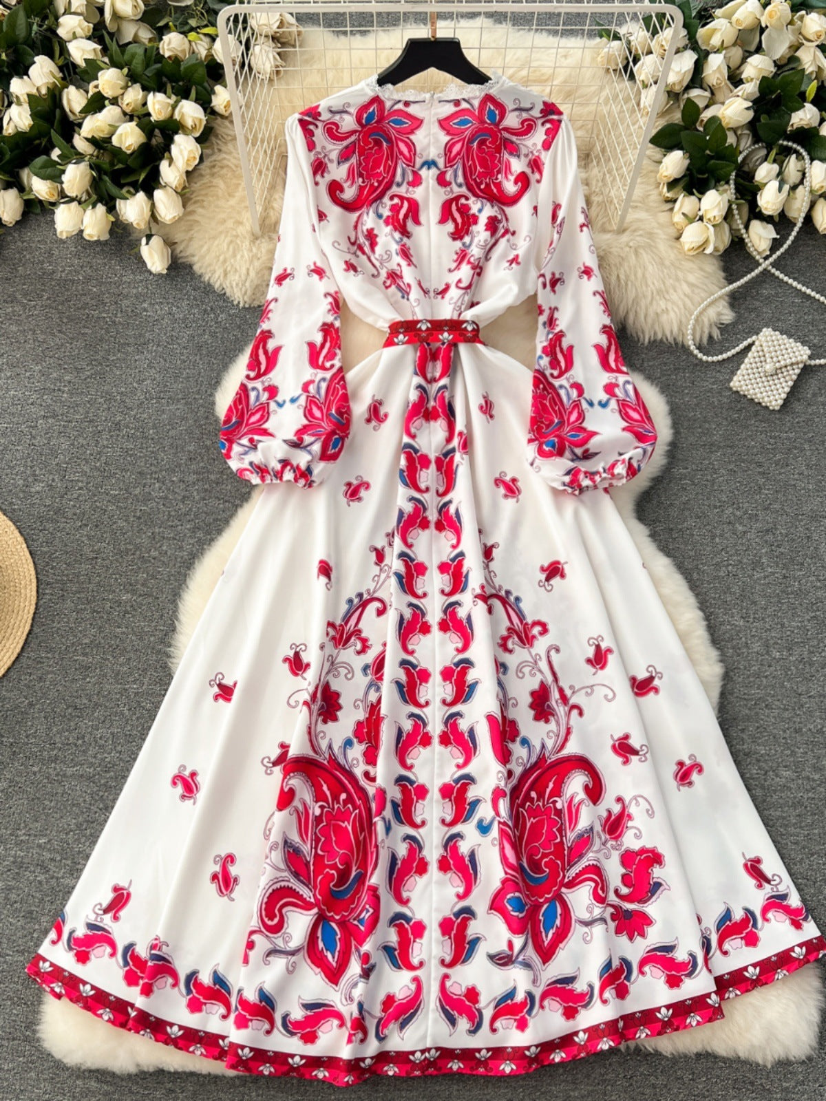 Vintage Court Style Dress