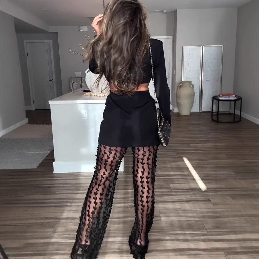 Long Sleeve Suit Two-piece