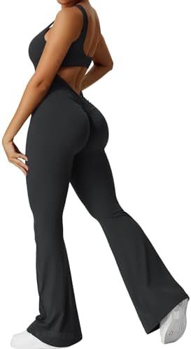 Workout Flare Jumpsuits