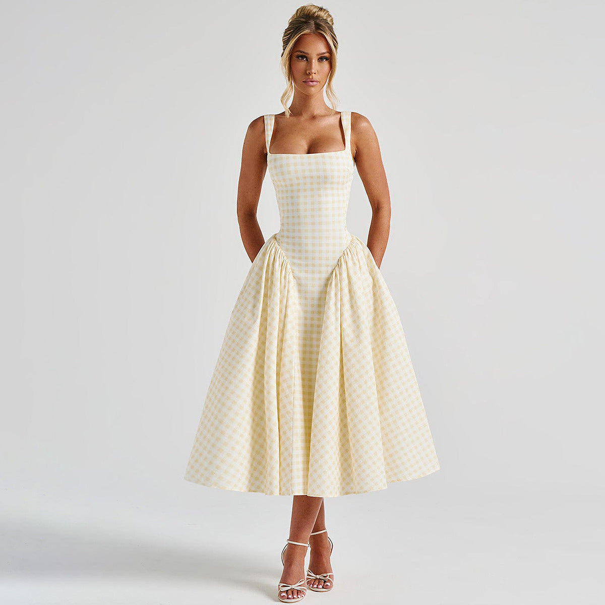 French Style Strap Dress