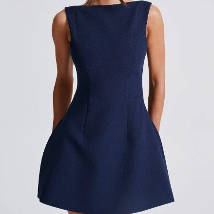 Slim Backless Dress