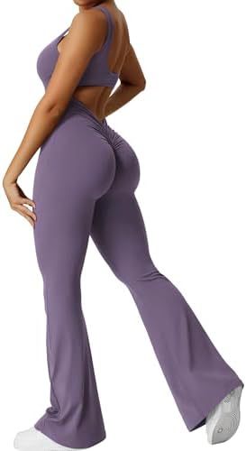 Workout Flare Jumpsuits