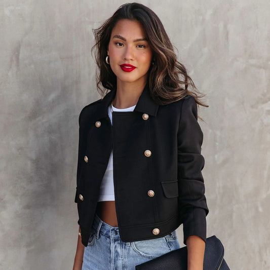 Fashion Double Breasted Jacket