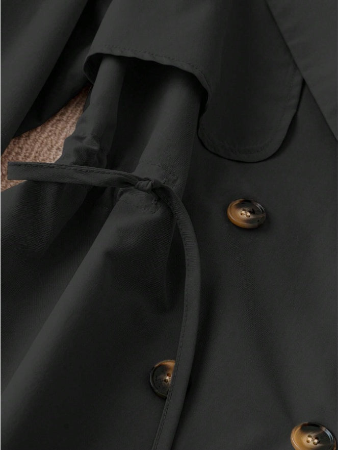 Windbreaker With Drawstring Waist