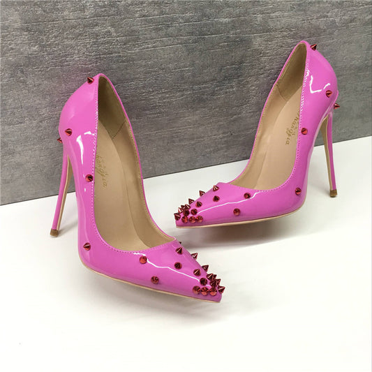Riveted French Girl High Heels