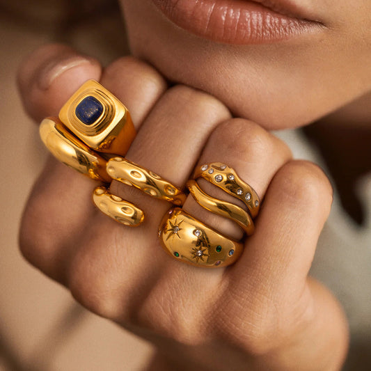 Trendy Style Zircon Ring For Women