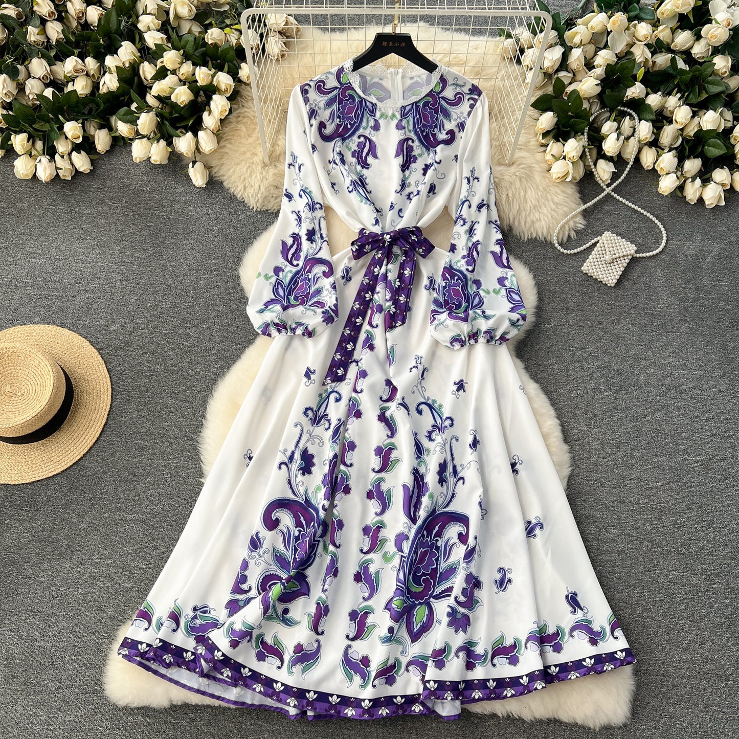 Vintage Court Style Dress