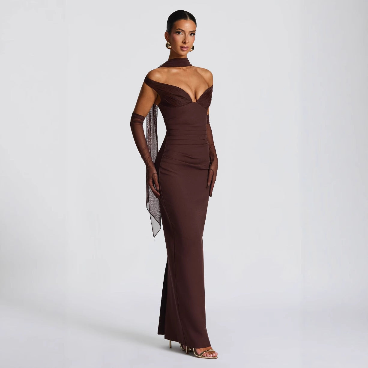 Tube Top Off-shoulder  Hip Dress