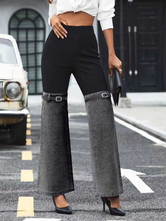 Slim Knit Denim