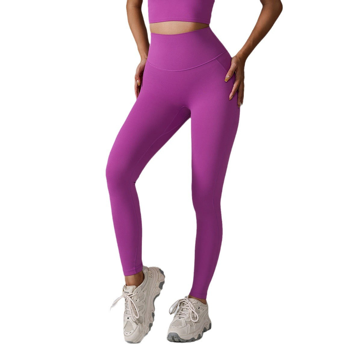 Seamless Nude Feel High Waist Fitness Pants