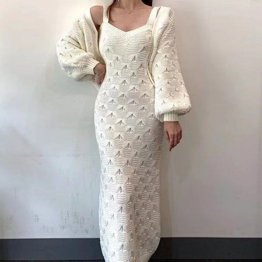 Simple Solid Color Dress