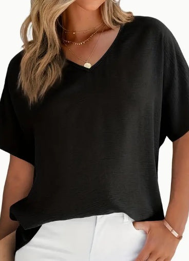 Solid Versatile Blouse